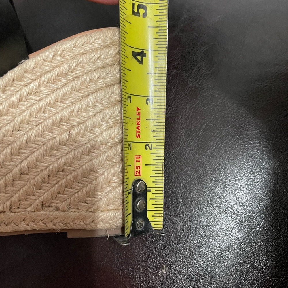 torrid Black Espadrille Wedge Sandals - Picture 7 of 7